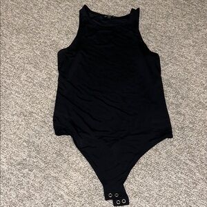 Express Black Body Contour Shirt